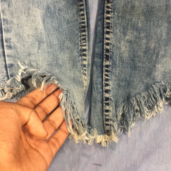 Blue ripped Demin jeans 27 - Picture 3 of 3